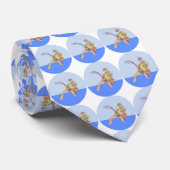 Fisherman necktie stropdas (Opgerold)