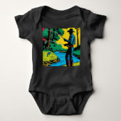 Fisherman on Riverbank Romper (Voorkant)