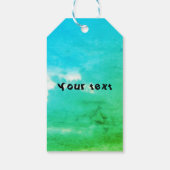 Fisherman Pa Cadeaulabel (Achterkant)