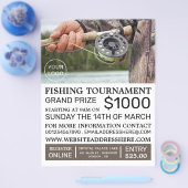 Fisherman Portrait, Gevist evenement Flyer (Enkel)