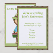 Fisherman Retirement Kaart (Voorkant / Achterkant)