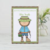 Fisherman Retirement Kaart (Staand voorkant)