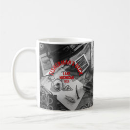 Fisherman’s Deck B&W Mug Koffiemok