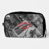 Fisherman’s Deck Black and White Toilettasje (Voorkant)