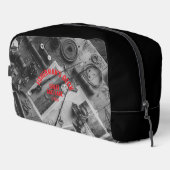 Fisherman’s Deck Black and White Toilettasje (Rechterhoek)