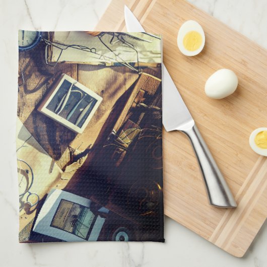 Fisherman’s Deck  Kitchen Towel Theedoek (Quarter Fold)