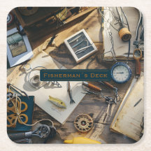 Fisherman’s Deck Paper Coasters