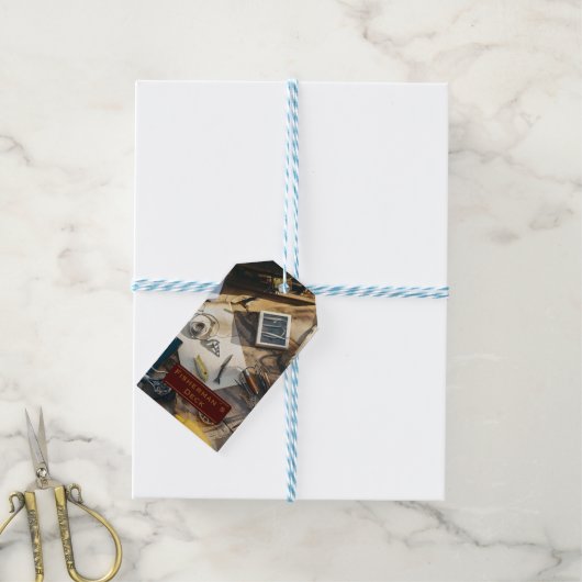 Fisherman´s Deck personalize Cadeaulabel (Met Touw)