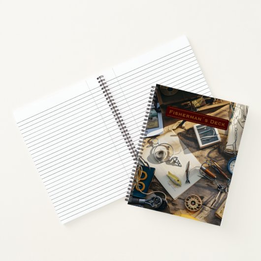 Fisherman’s Deck Spiral Notebook Notitieboek (Binnen)