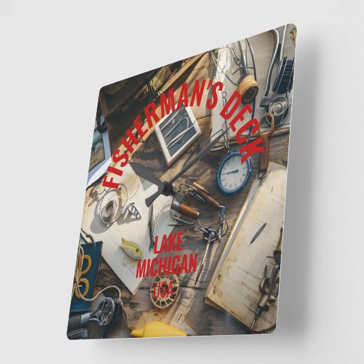 Fisherman’s Deck  Vierkante Klok (Hoek)