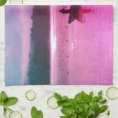 Fisherman Scene Red Theedoek (Gevouwen)