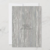 Fisherman Sympathie Foto Aankondiging uitnodiging (Achterkant)