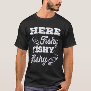 Fisherman verjaardagscadeau - Grappig Gevist hier T-shirt