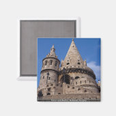 Fisherman's Bastion, Boedapest, Hongarije Magneet (Voorkant / Achterkant)