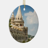 Fisherman's Bastion in Budapest, Hongarije Keramisch Ornament (Rechts)