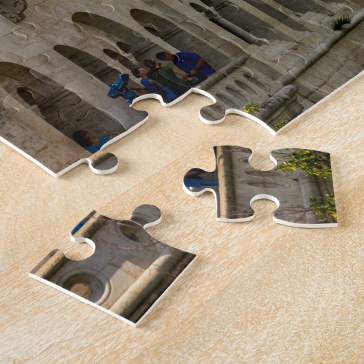 Fisherman's Bastion in Budapest, Hongarije Legpuzzel (Zijkant)