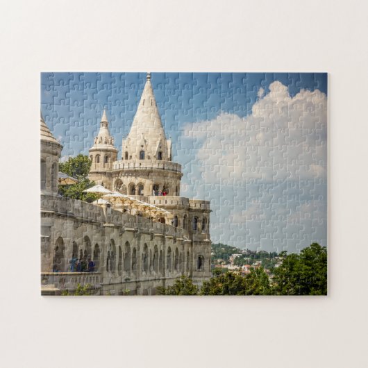 Fisherman's Bastion in Budapest, Hongarije Legpuzzel (Horizontaal)
