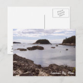 Fisherman's Bay Maine Briefkaart (Voorkant / Achterkant)
