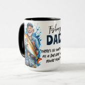 Fisherman's Big Fish Catch Quote Mok (Voorkant links)