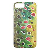 Fisherman's bruine forel Case-Mate iPhone case (Achterkant)