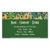 Fisherman's bruine forel magnetisch visitekaartje (Voorkant)