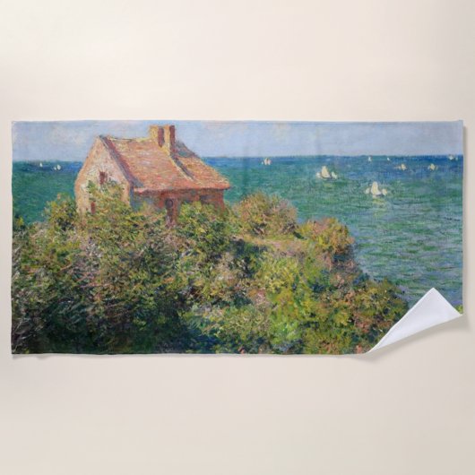 Fisherman's Cottage Claude Monet Strandlaken (Voorkant)