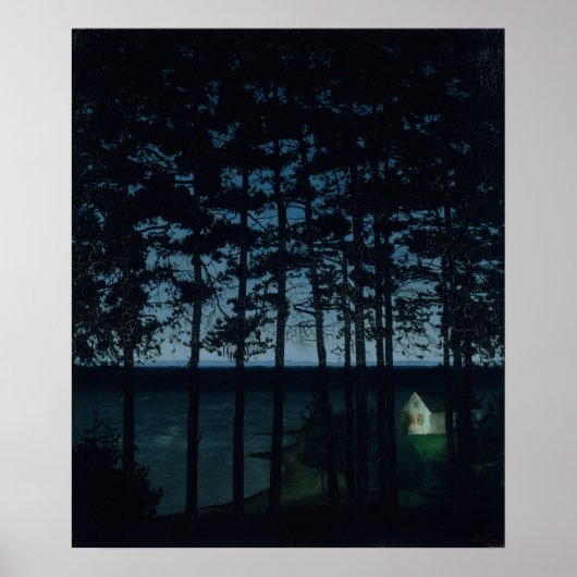 Fisherman's Cottage Wall Art-afdrukken Poster (Voorkant)