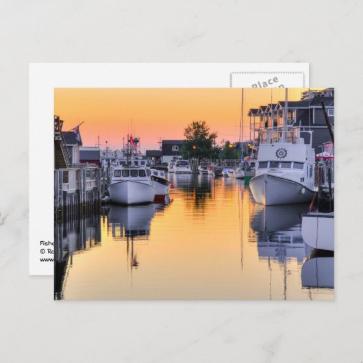 Fisherman's Cove, Eastern Passage, Nova Scotia. Briefkaart (Voorkant / Achterkant)