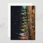 Fisherman's Cove Shoppes Volkskunst Feestdagenkaart (Voorkant / Achterkant)