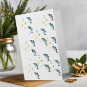 Fisherman's Derby-Baby shower bedankkaart Kaart