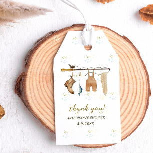 Fisherman's Derby Baby shower Dank u Cadeaulabel
