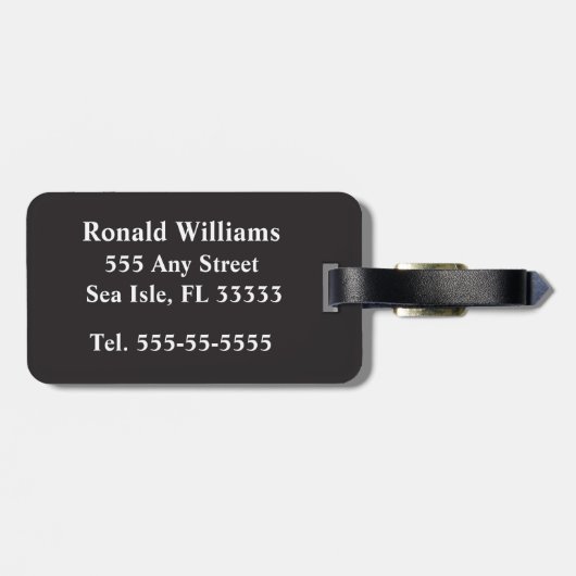 Fisherman's Fantasy Bagagelabel (Achterkant horizontaal)