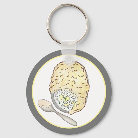 Fisherman's Fish Pie Verenigd Koninkrijk Britse Ee Sleutelhanger (Achterkant)