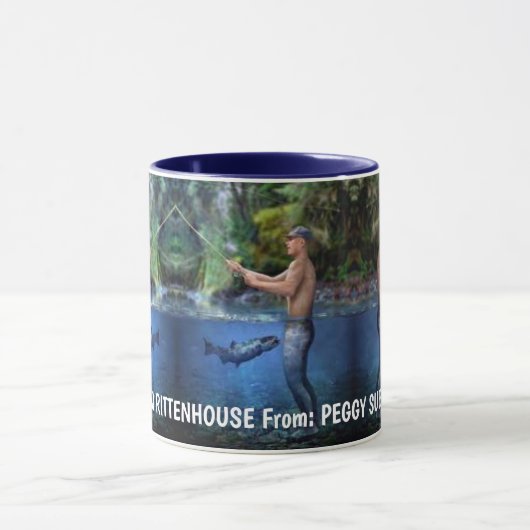 Fisherman's Funny Gepersonaliseerde Gift Mok (Midden)