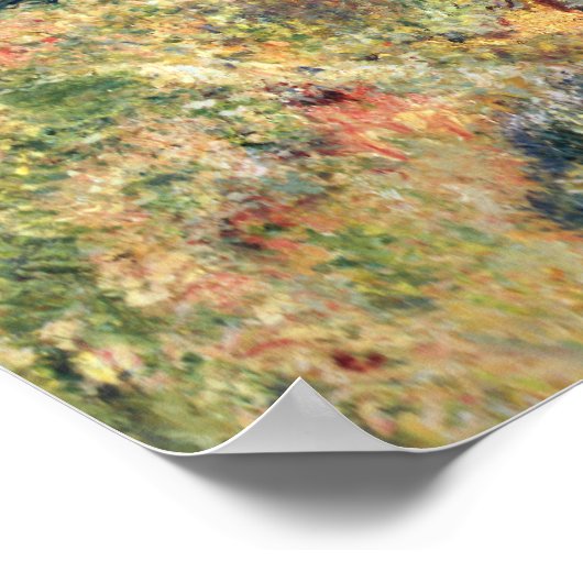 Fishermans Hut in Varengeville door Monet Print (Hoek)