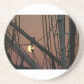 Fisherman's maan zandsteen onderzetter (Voorkant)