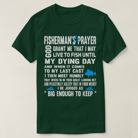 Fishermans Prayer T , T-shirt (Design voorkant)