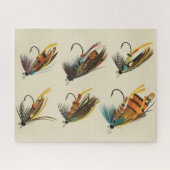 Fisherman's Puzzle of Flies Legpuzzel (Horizontaal)