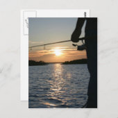 Fisherman's Sunset Briefkaart (Voorkant / Achterkant)