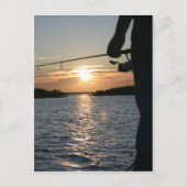 Fisherman's Sunset Briefkaart (Voorkant)