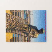 Fisherman's Wharf California. kerstcadeautjes Legpuzzel (Horizontaal)