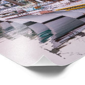 Fisherman's Wharf Harbour Foto Afdruk (Hoek)