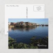 Fisherman's Wharf, Monterey, Californië Briefkaart (Voorkant / Achterkant)