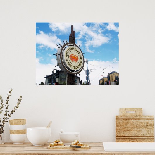 Fisherman's Wharf Poster (Keuken)