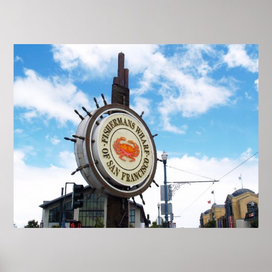Fisherman's Wharf Poster (Voorkant)
