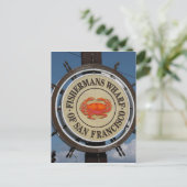 Fisherman's Wharf San Francisco Briefkaart (Staand voorkant)