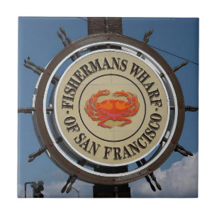 Fisherman's Wharf San Francisco Tegeltje