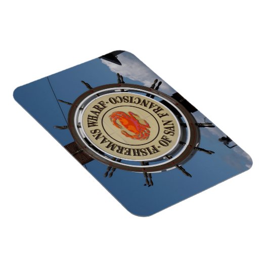 Fisherman's Wharf Sign Magneet (Rechterzijde)