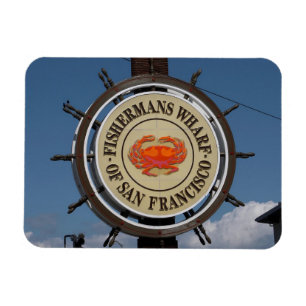 Fisherman's Wharf Sign Magneet