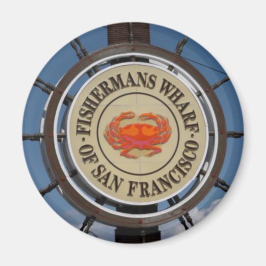 Fisherman's Wharf Sign Magneet (Voorkant)
